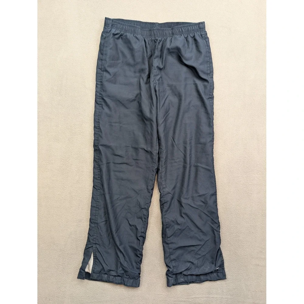 Vtg Y2K Nike Sportswear Track Pants Mens Large Blue Baggy Cotton Lined